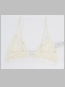 MM6 Maison Margiela Women's Reggiseno Triangolo White