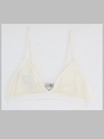 MM6 Maison Margiela Women's Reggiseno Triangolo White