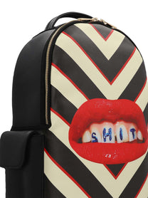 Seletti Regimeenta Shit Seenta Toiletpaper Backpack Black