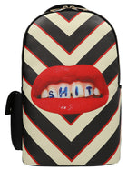 Seletti Regimeenta Shit Seenta Toiletpaper Backpack Black