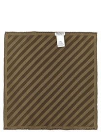 Brunello Cucinelli Regimental Pocket Clutch Brown