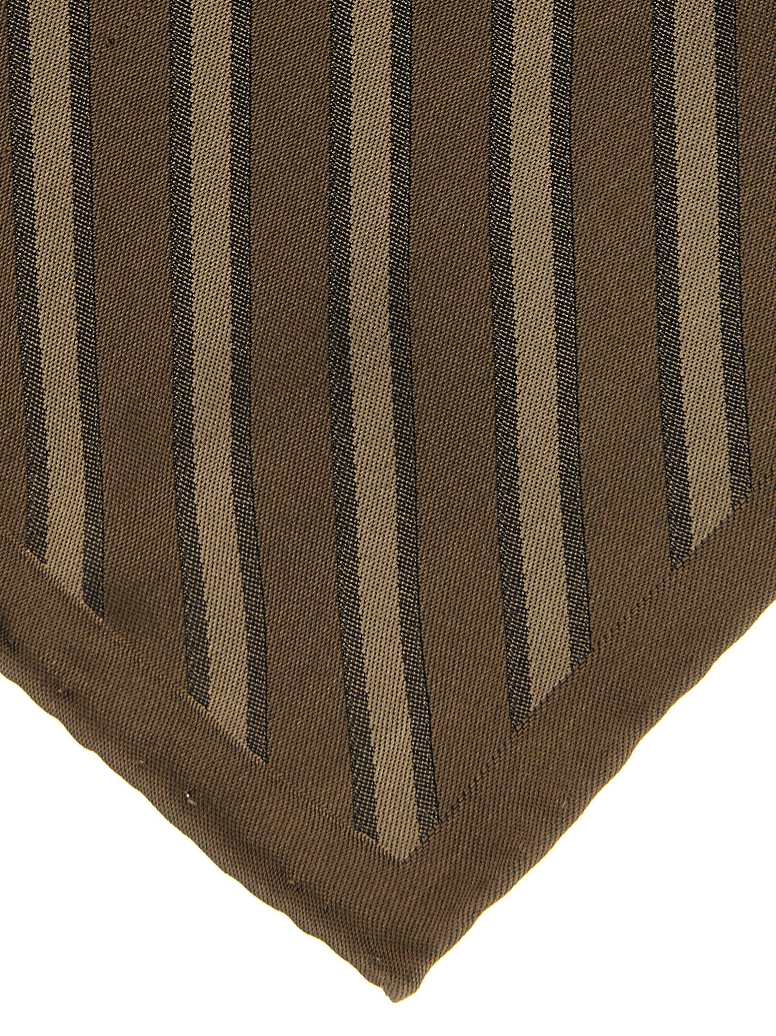 Brunello Cucinelli Regimental Pocket Clutch Brown