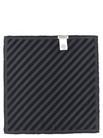 Brunello Cucinelli Regimental Pocket Clutch Grey