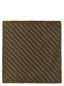 Brunello Cucinelli Regimental Pocket Clutch Brown
