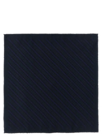 Brunello Cucinelli Regimental Pocket Clutch Blue