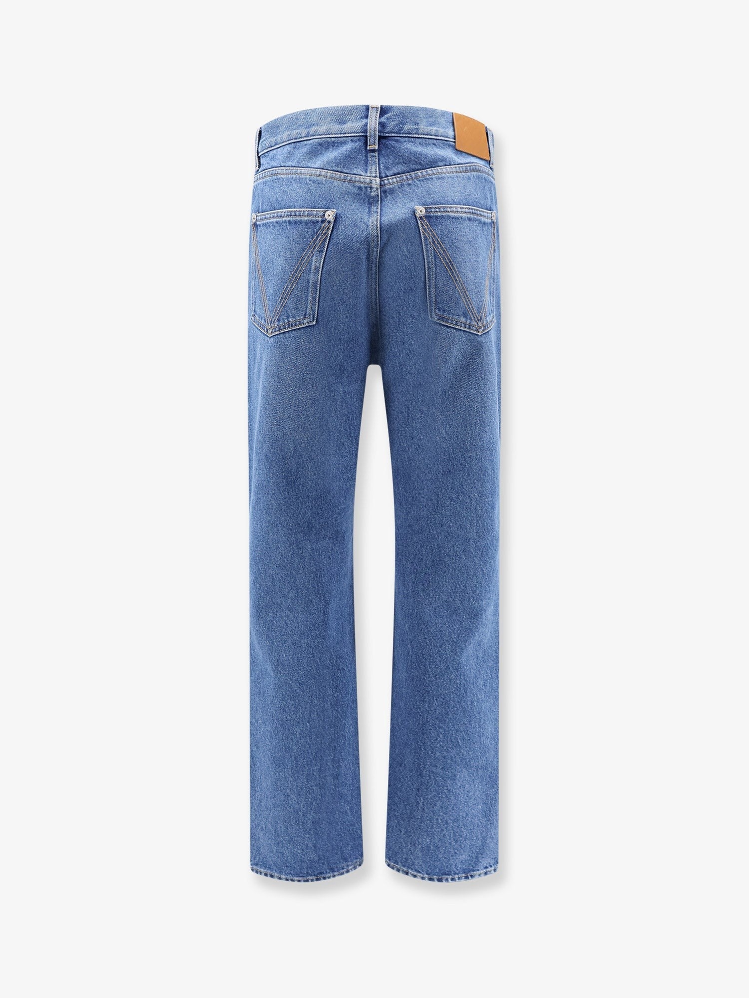 Bottega Veneta Men's Regular Cotton Jeans Blue