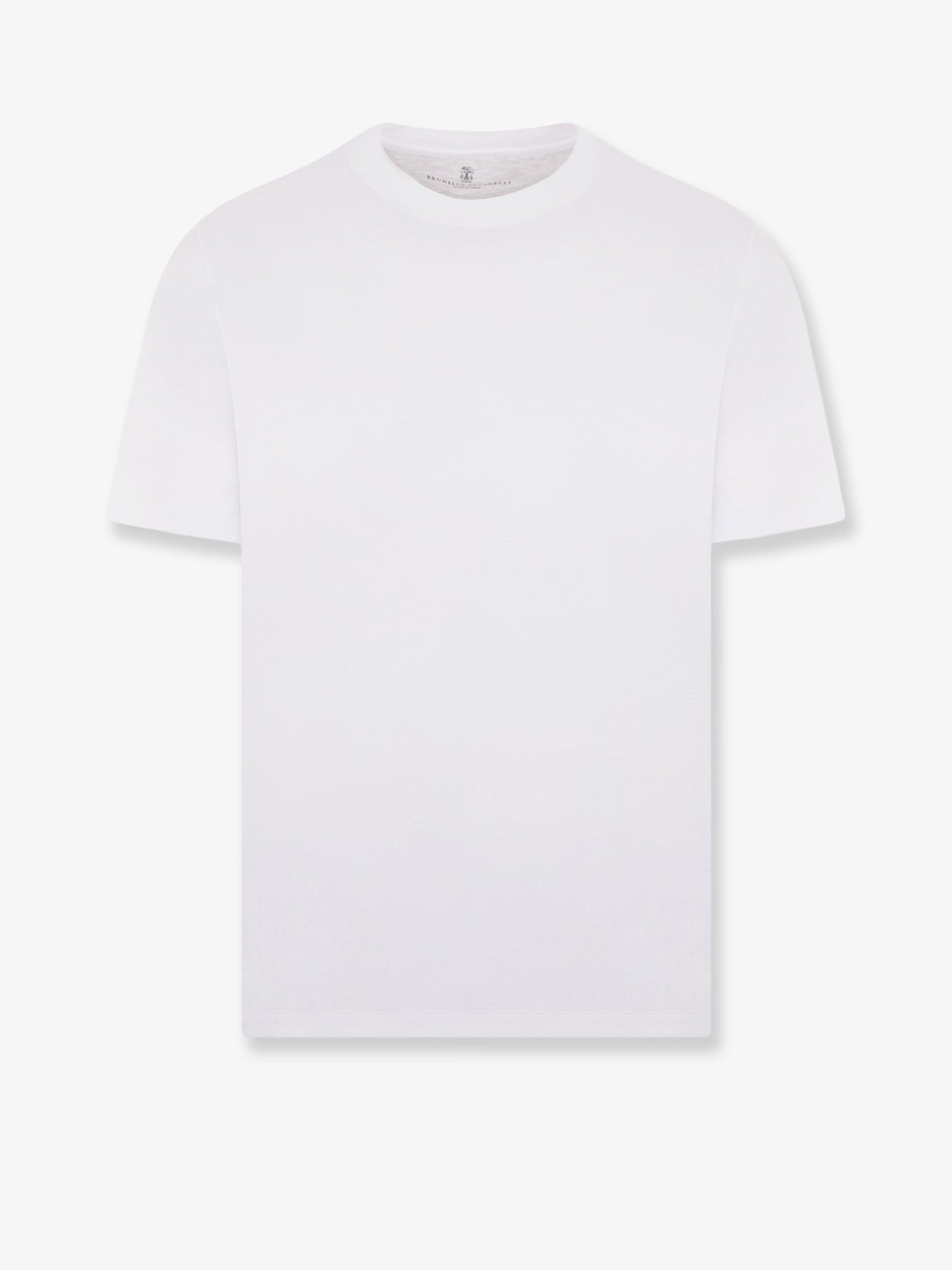 Brunello Cucinelli Men's Regular Cotton Shirt White