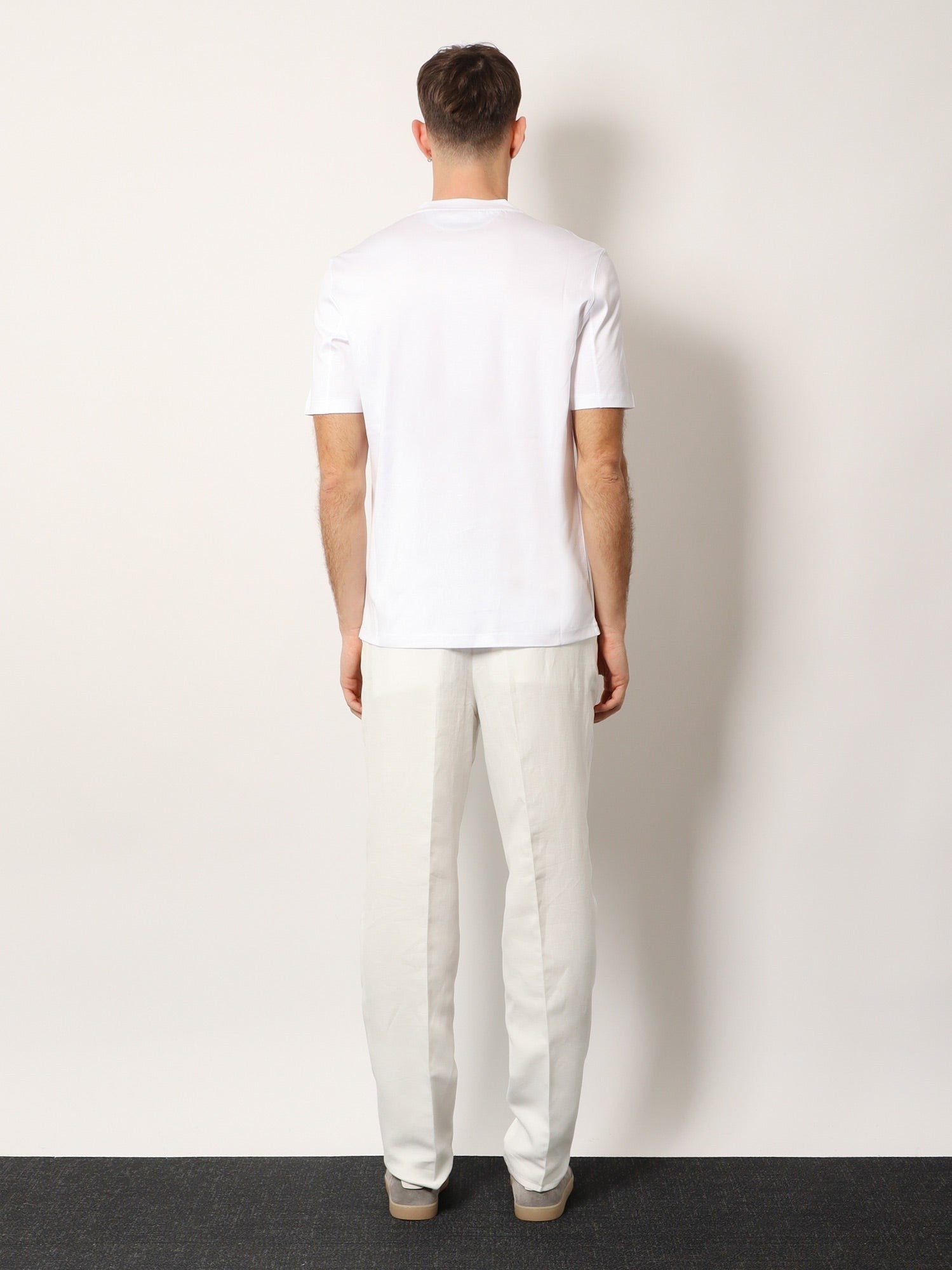 Brunello Cucinelli Men's Regular Cotton Shirt White