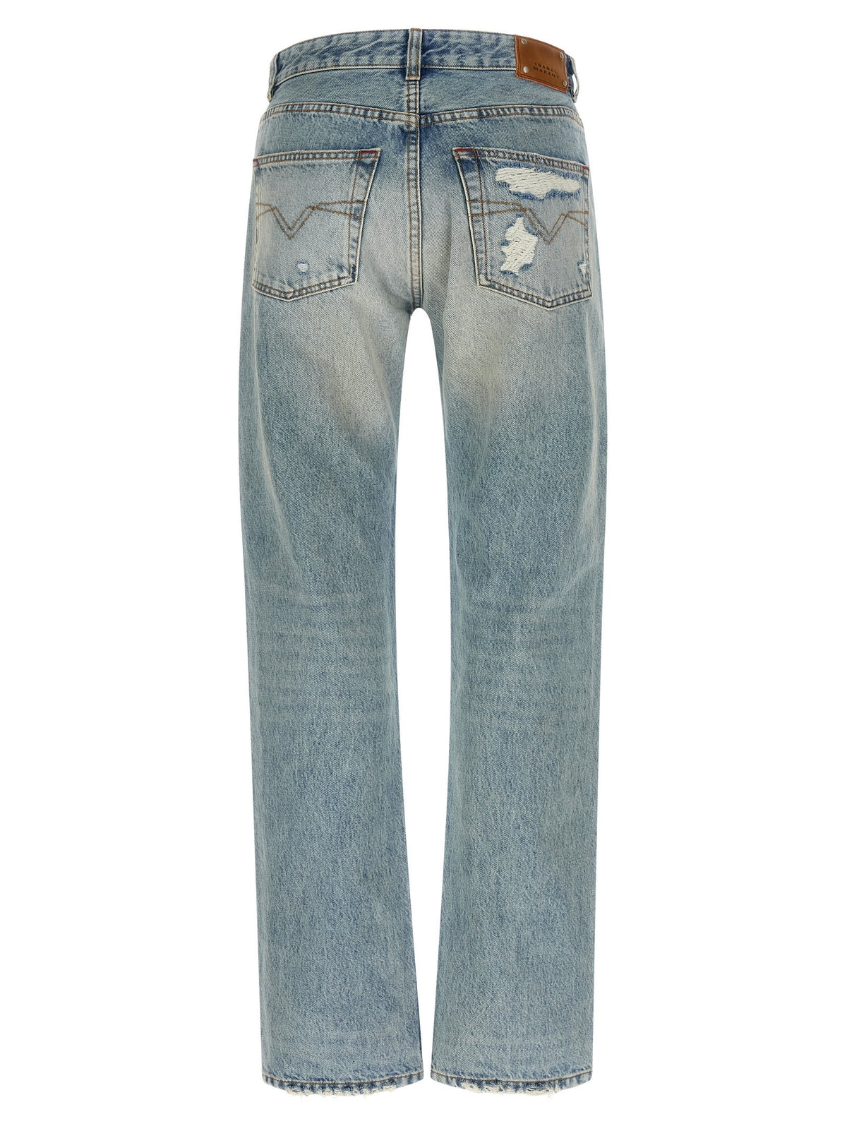ISABEL MARANT Regular Daya Jeans Blue