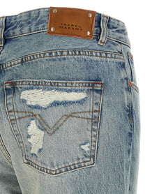 ISABEL MARANT Regular Daya Jeans Blue