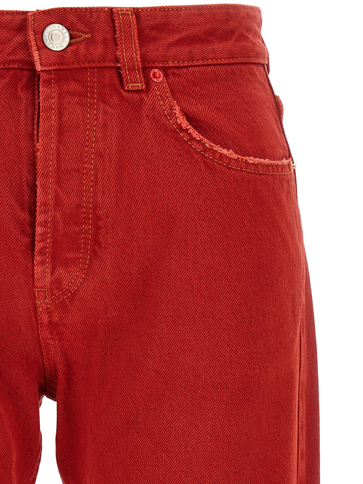 ISABEL MARANT Regular Daya Jeans Red, view 4