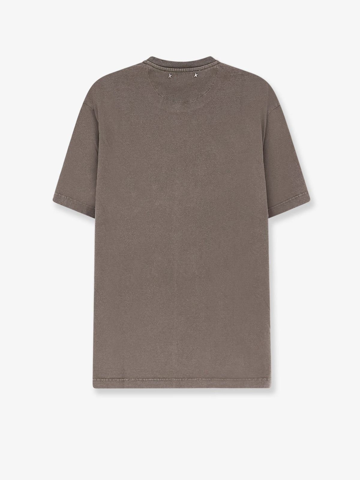Golden Goose Men's Regular Distressed Cotton Shirt Grey, view 2