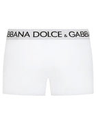 Dolce &amp; Gabbana Men's Regular Fit Boxer Shorts White, view 2