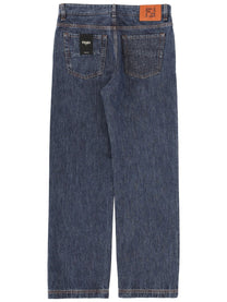 Fendi Men's Regular Fit Jeans Blue