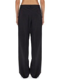 ASPESI Women's Regular Fit Pants Blue ASPESI