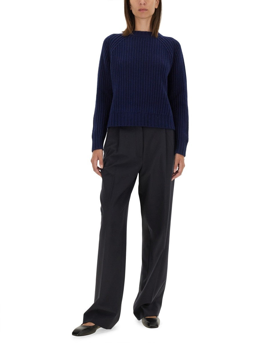 ASPESI Women's Regular Fit Pants Blue ASPESI