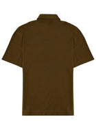 Zegna Men's Regular Fit Polo Shirt Green, view 2
