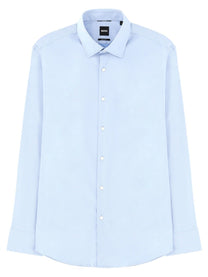 Boss Men's Regular Fit Shirt Blue