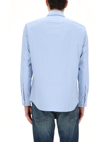 BOSS Men's Regular Fit Shirt Blue