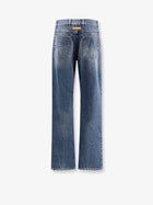 Dior Women's Regular Fit Stone Washed Denim Jeans Blue, view 2