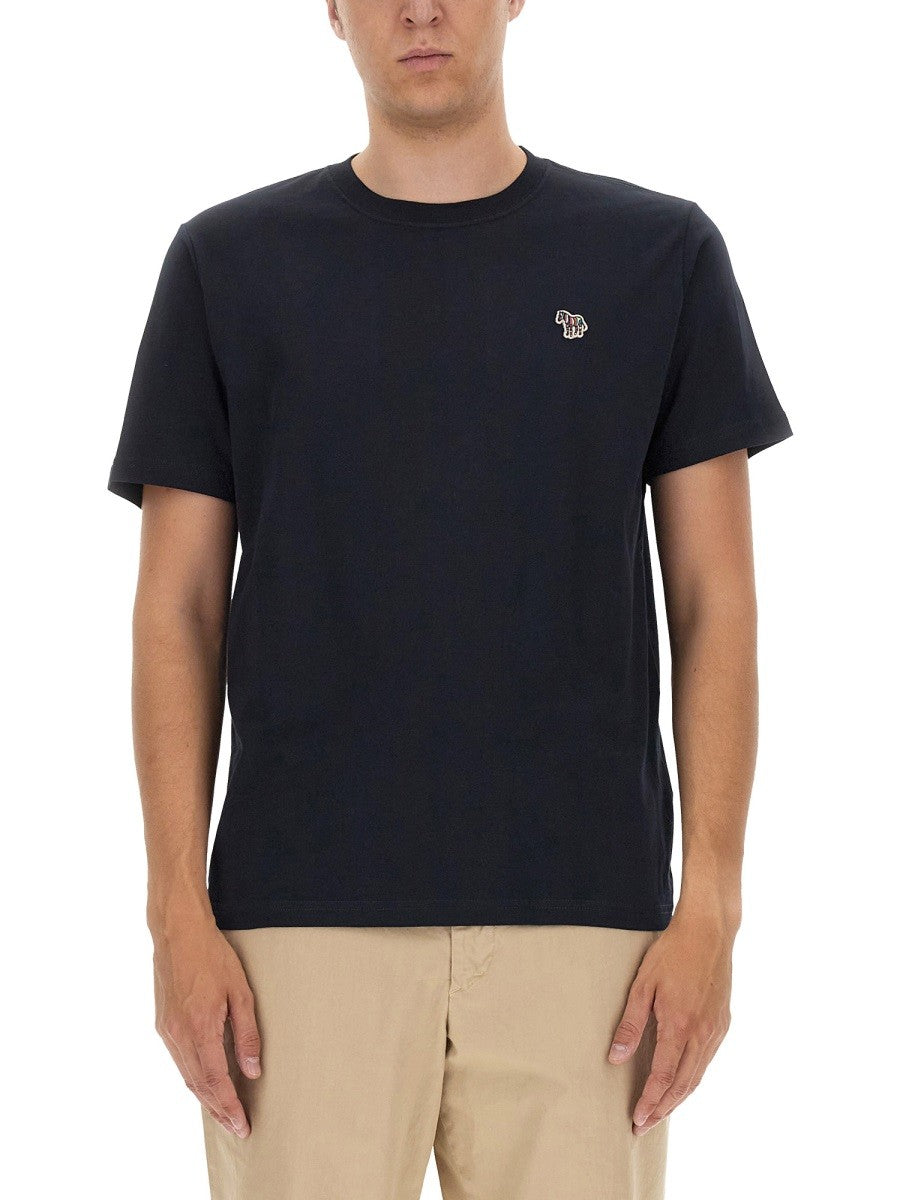 Ps By Paul Smith Men's Regular Fit Shirt Blue