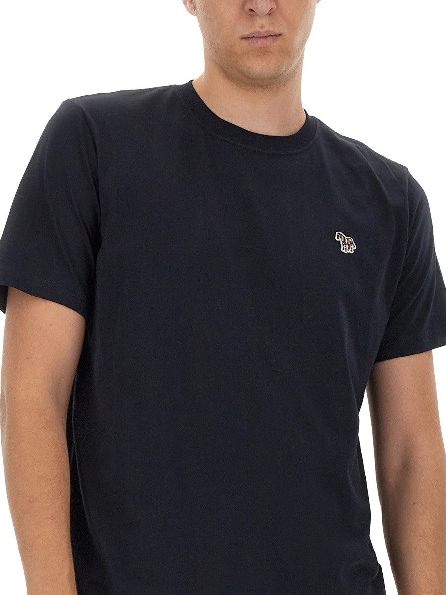 Ps By Paul Smith Men's Regular Fit Shirt Blue