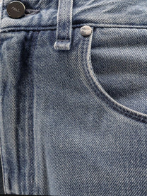 Fendi Men's Regular Five Pockets Jeans Blue