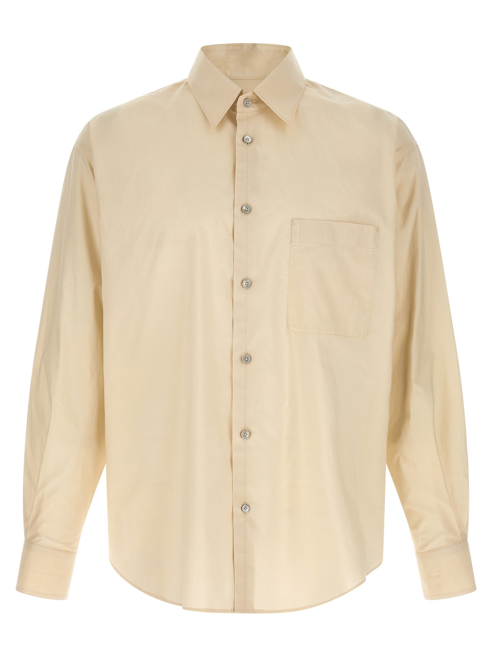 Lemaire Regular Shirt Beige