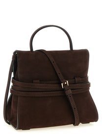 Moschino Regular Tie me Handbag Brown