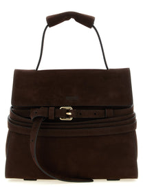 Moschino Regular Tie me Handbag Brown