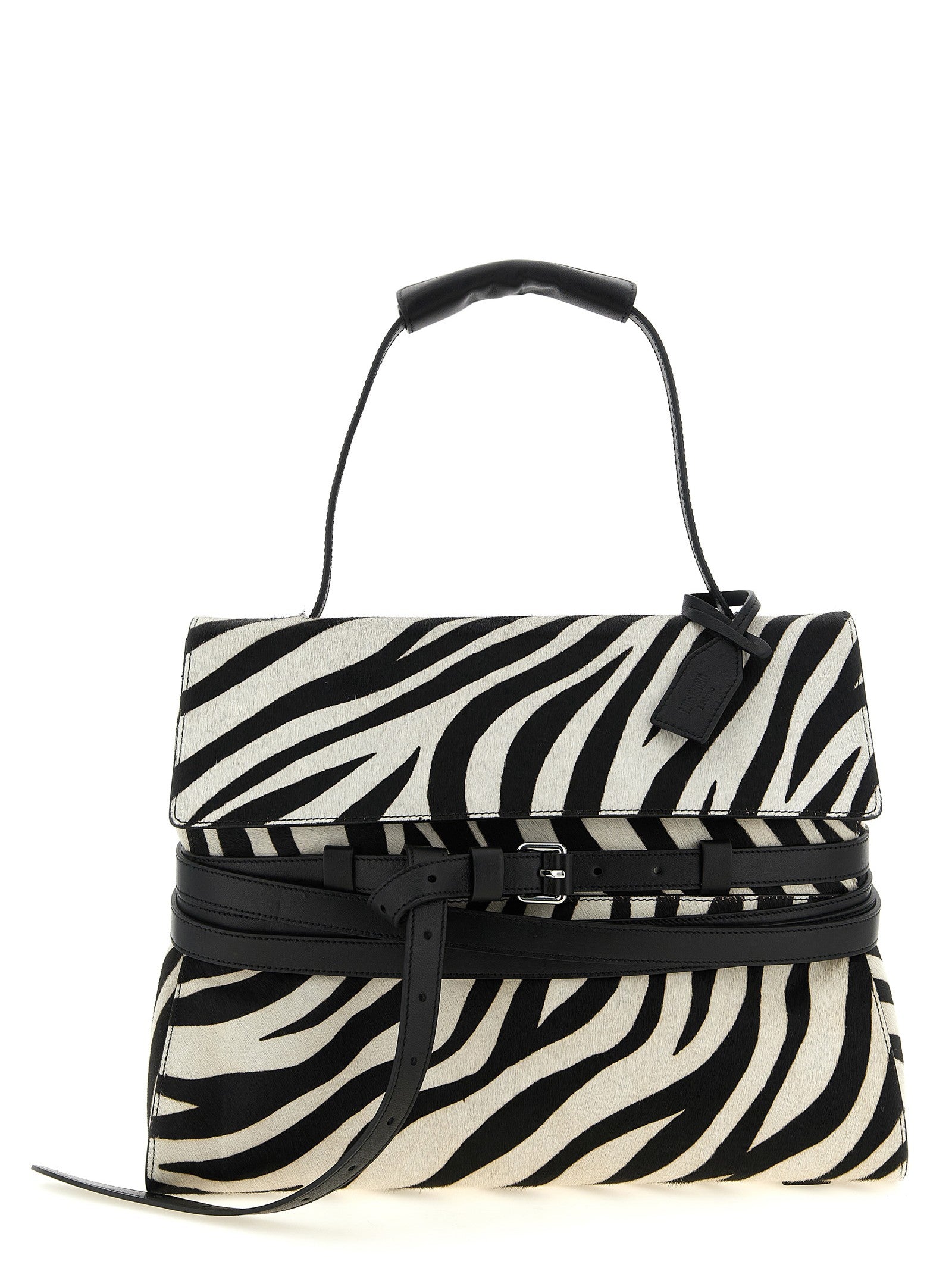 Moschino Regular Tie me Handbag White