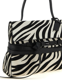 Moschino Regular Tie me Handbag White