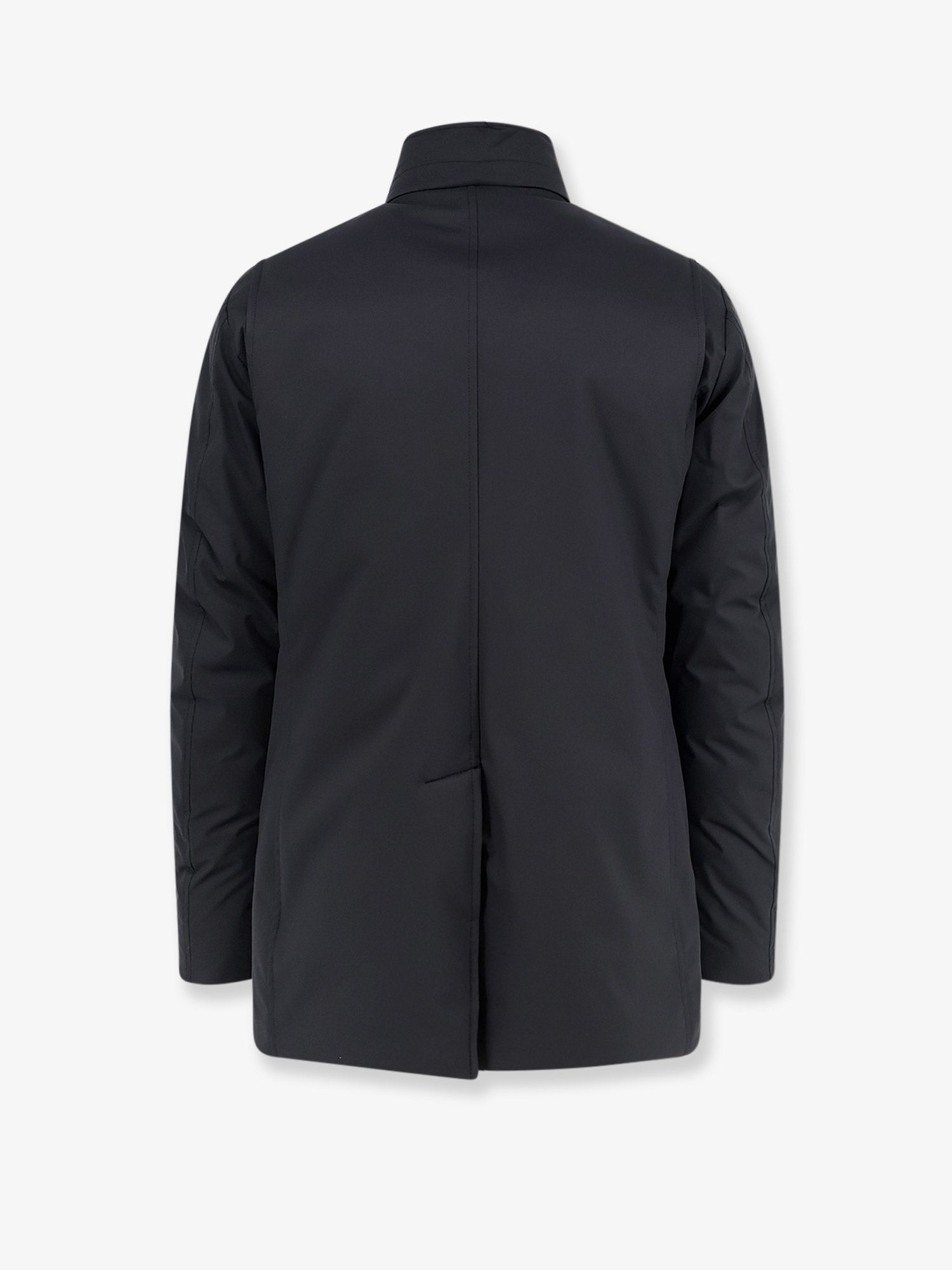 MooRER Men's Reis Ads Technical Fabric Jacket Black