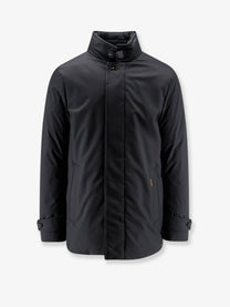 MooRER Men's Reis Ads Technical Fabric Jacket Black