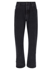 Saint Laurent Relax Tapered Jeans Black