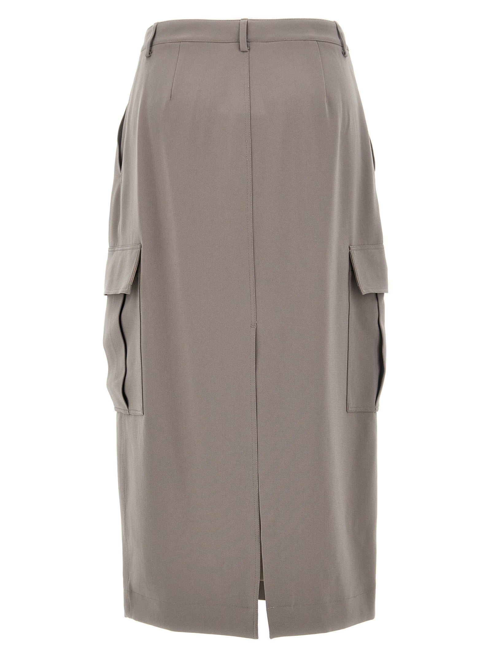 Theory Relaxed Cargo Skirt Grey