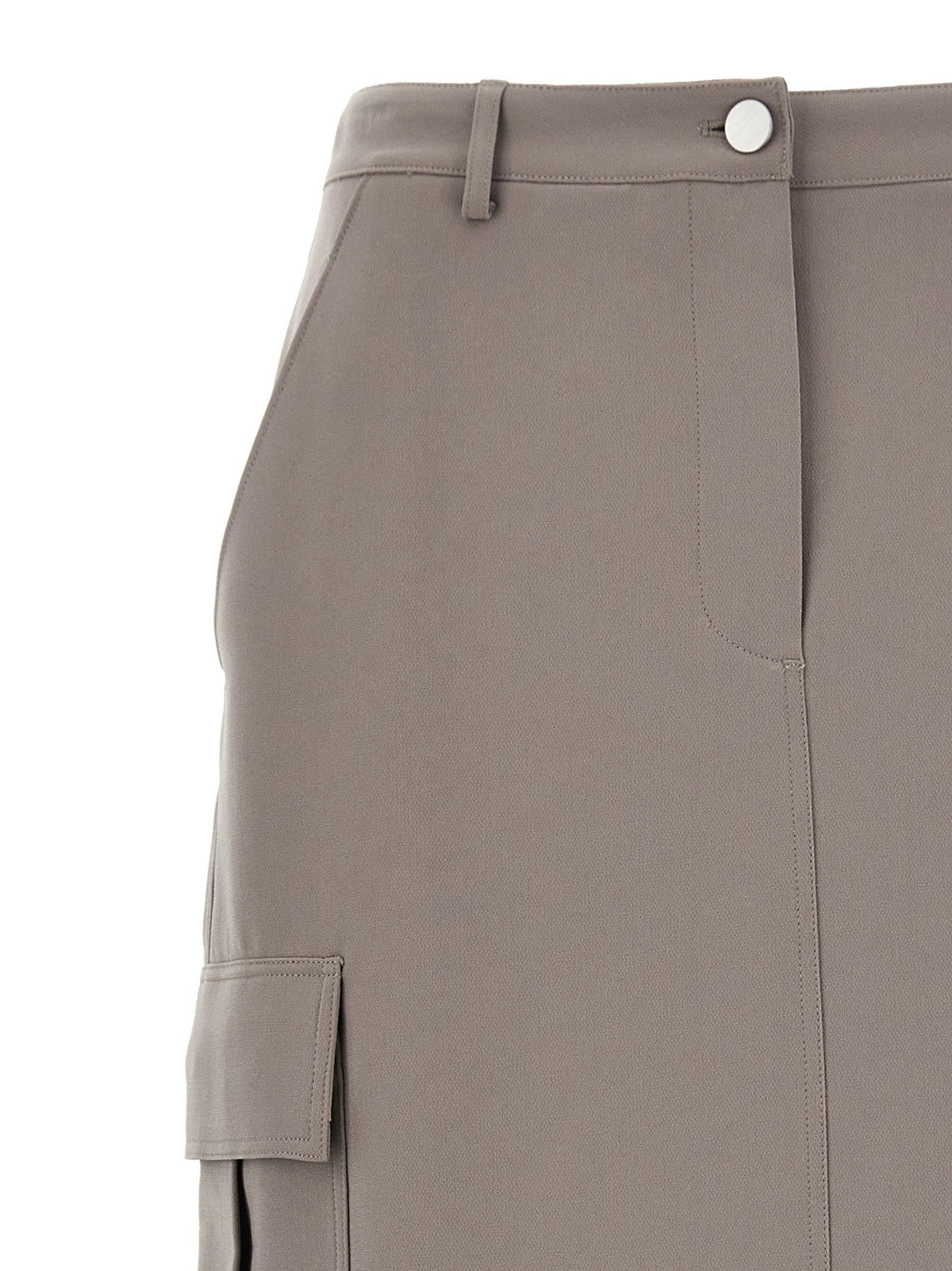 Theory Relaxed Cargo Skirt Grey
