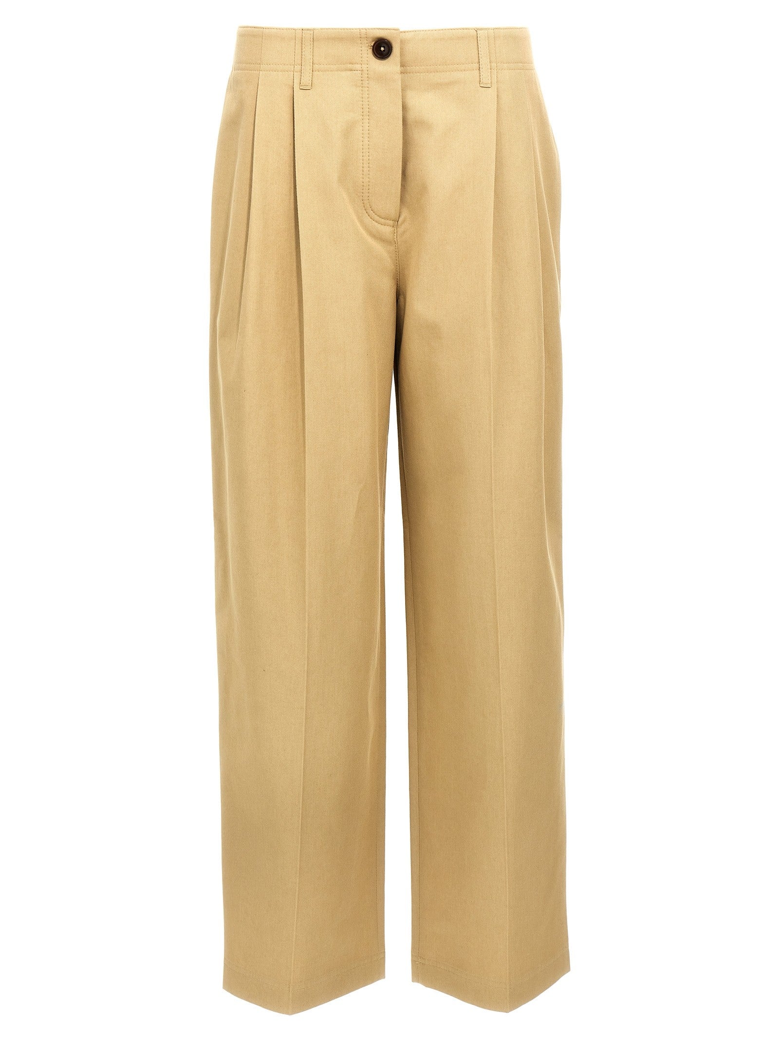Toteme Relaxed Chino Pants Beige