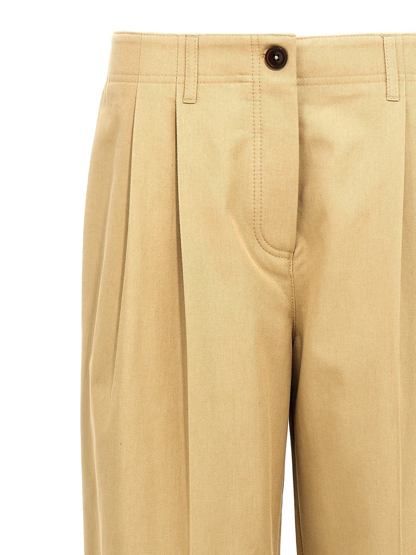 Toteme Relaxed Chino Pants Beige