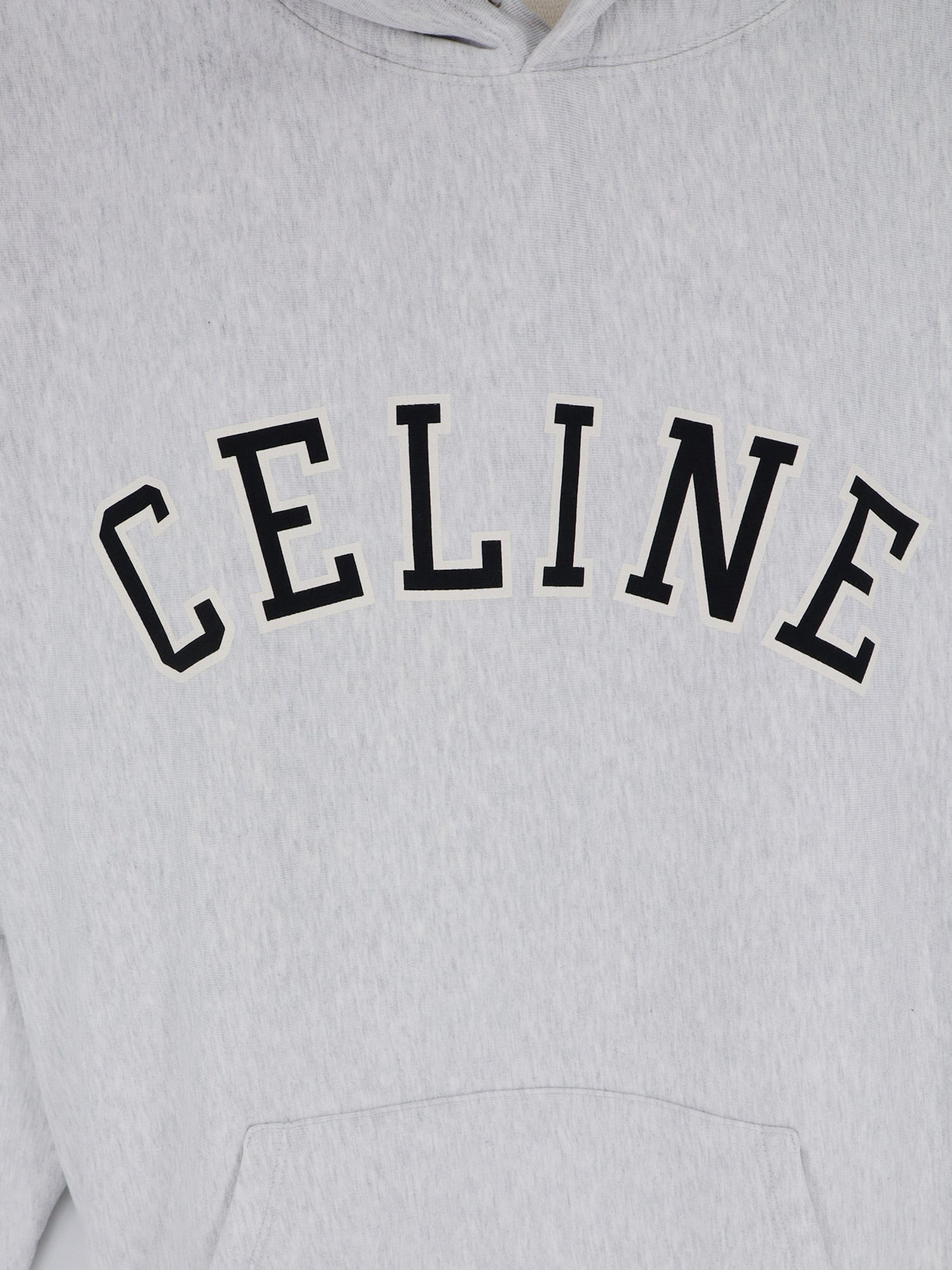 Celine Men's Relaxed Cotton Sweatshirt Black