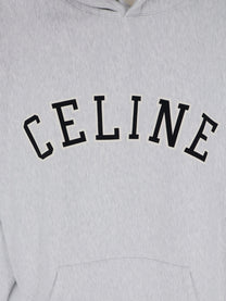 Celine Men's Relaxed Cotton Sweatshirt Black