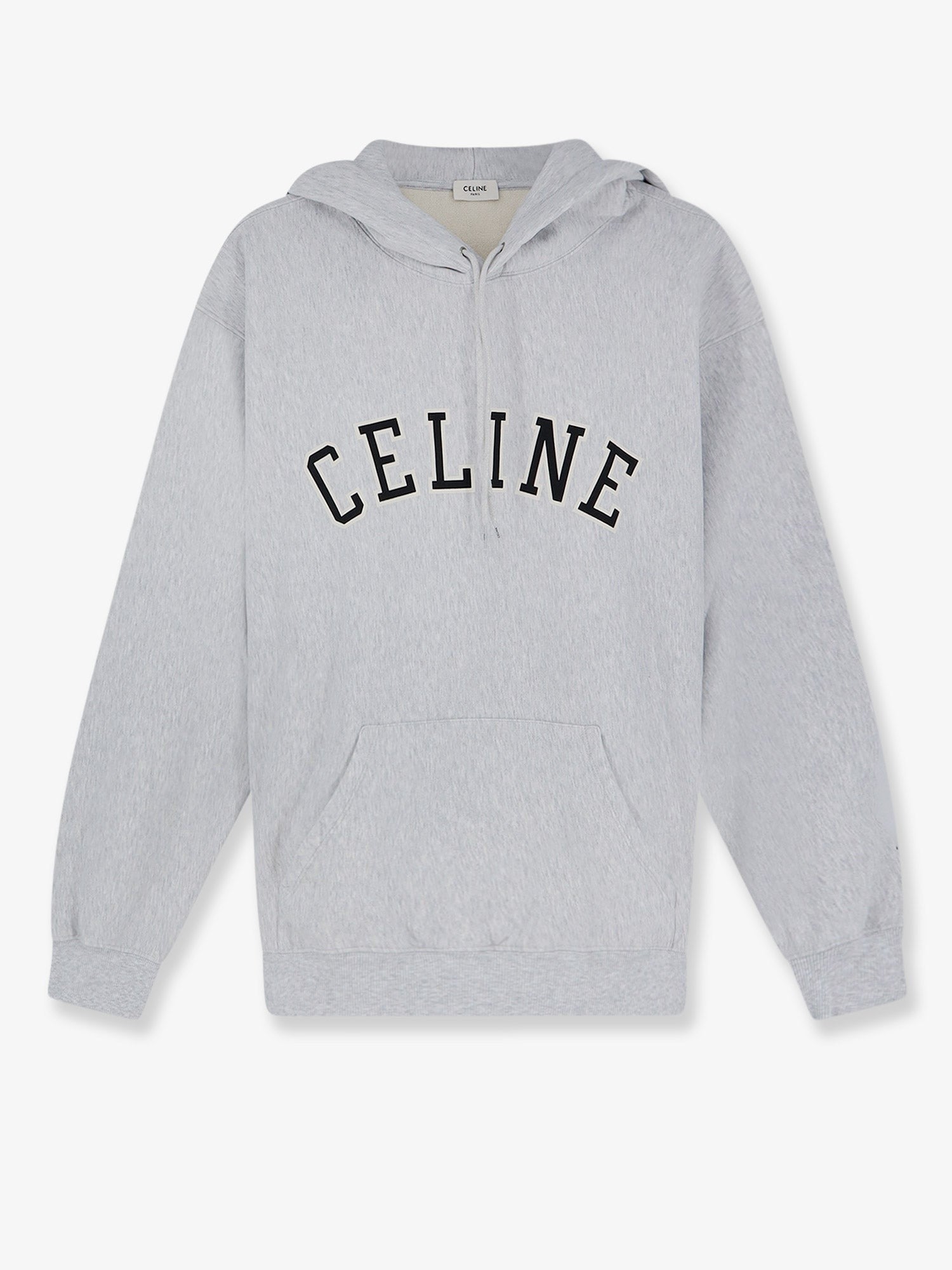 Celine Men's Relaxed Cotton Sweatshirt Black
