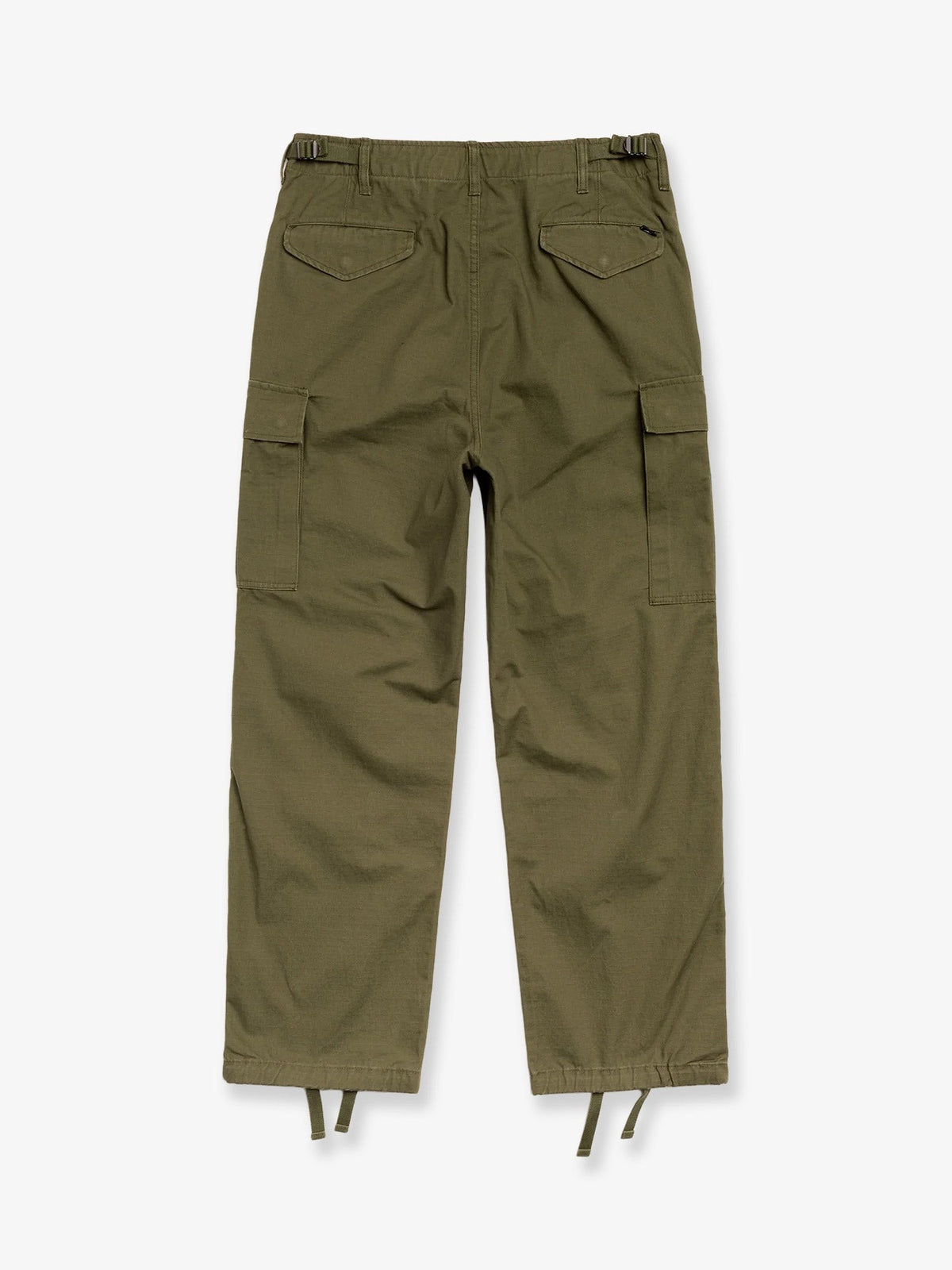Stussy Men's Relaxed Fit Cargo Trousers Green, view 2