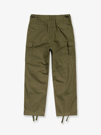 Stussy Men's Relaxed Fit Cargo Trousers Green, view 2