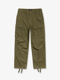 Stussy Men's Relaxed Fit Cargo Trousers Green