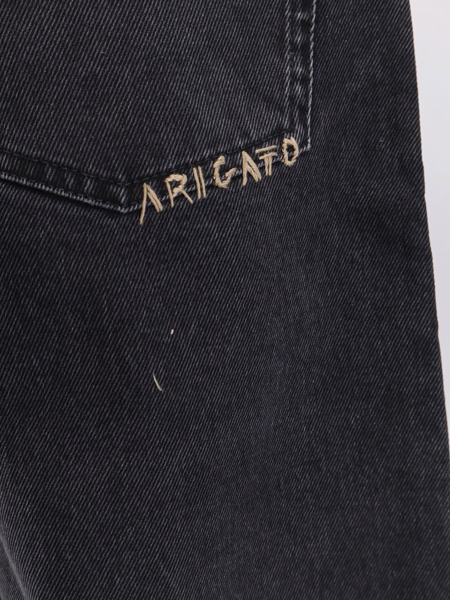 Axel Arigato Men's Relaxed Fit Denim Trousers Black Axel Arigato