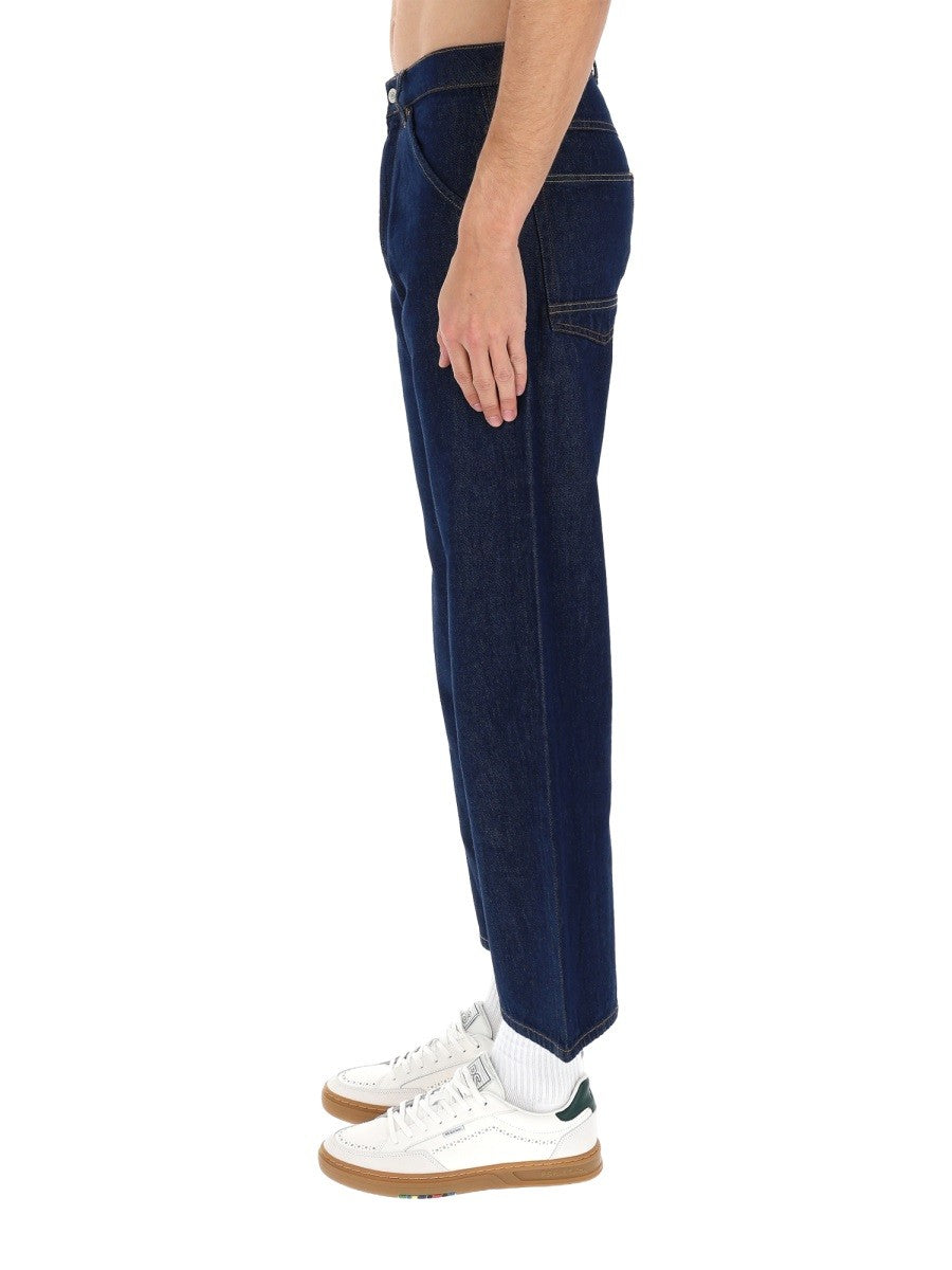 Ps By Paul Smith Men's Relaxed Fit Jeans Blue