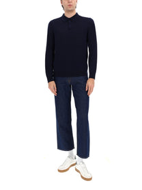 Ps By Paul Smith Men's Relaxed Fit Jeans Blue