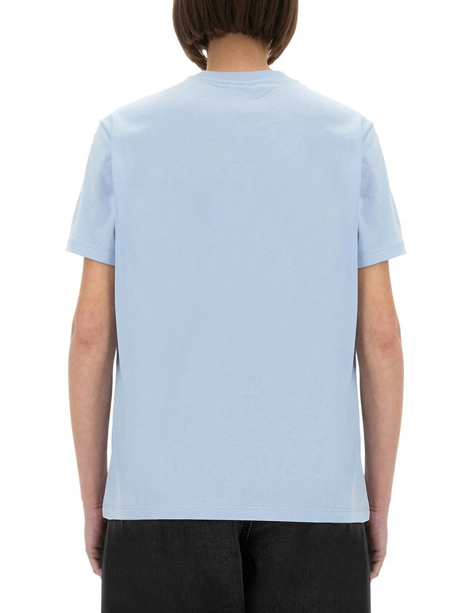 Ganni Women's Relaxed Fit Shirt Blue, view 3