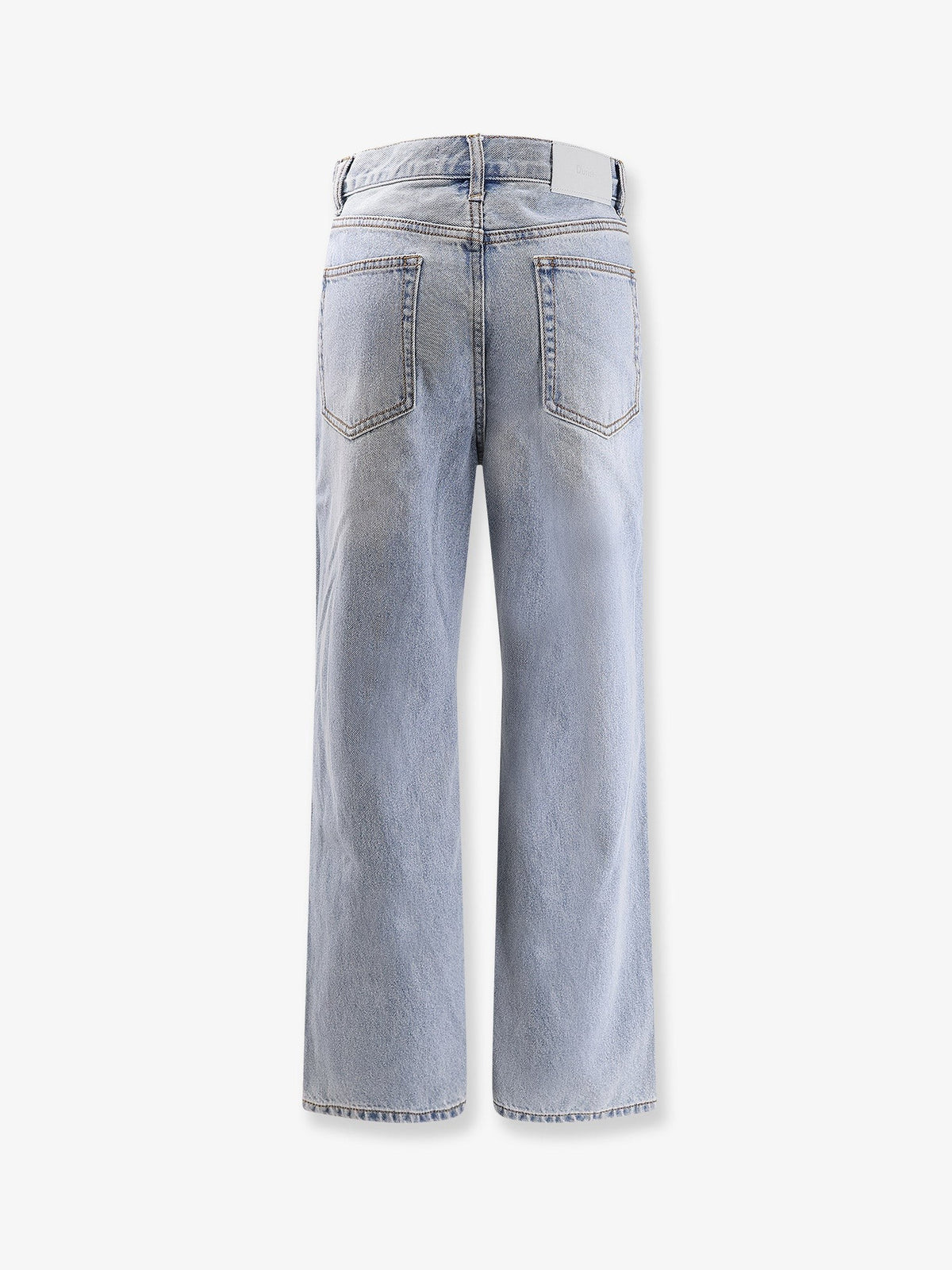 DUNST Women's Relaxed Flared Jeans Blue